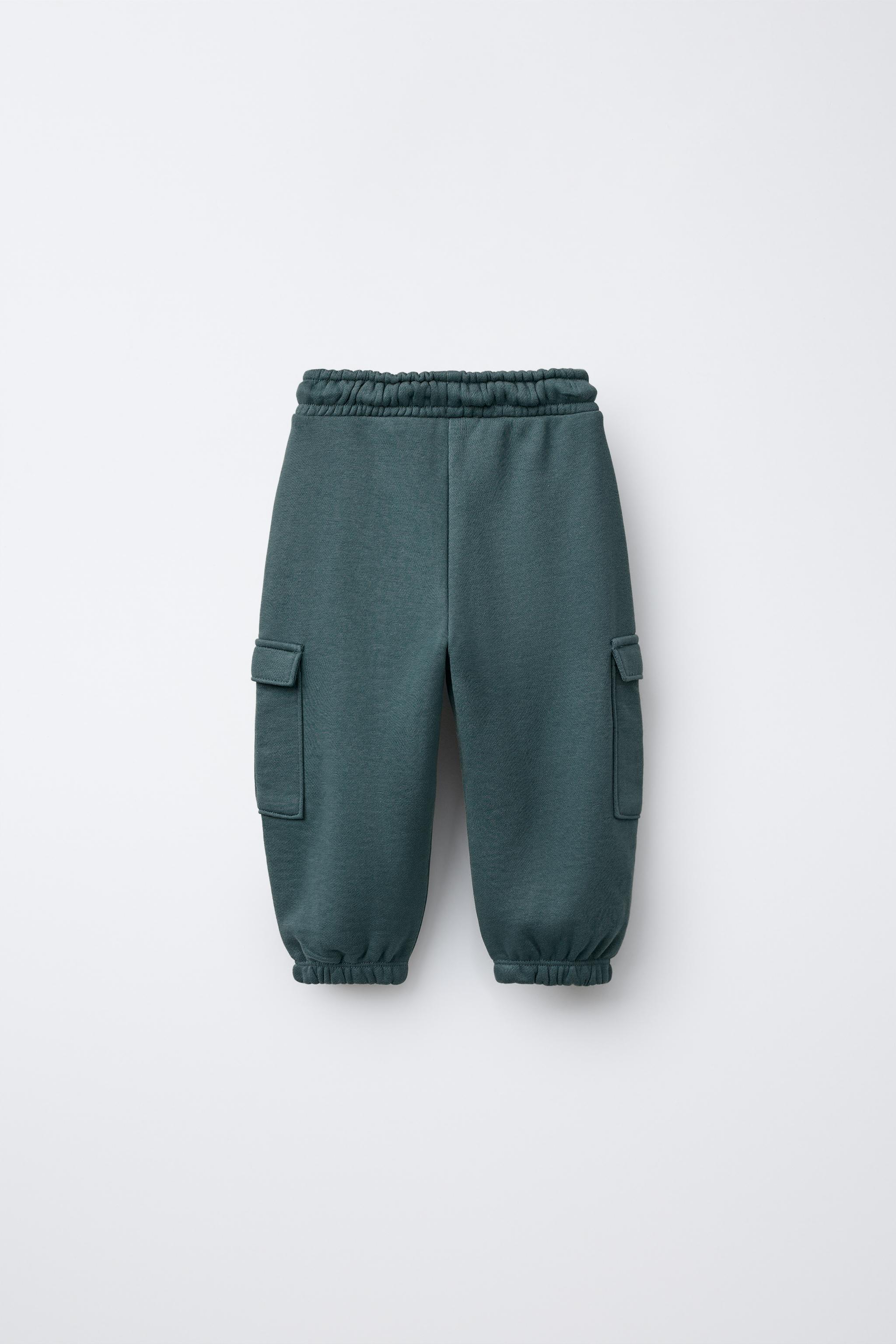 FLEECE CARGO JOGGER PANTS